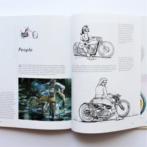 Book How to Draw Choppers Like a Pro Thom Taylor - Picture 11 of 12